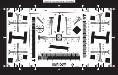 ISO 12233 RESOLUTION TEST CHART