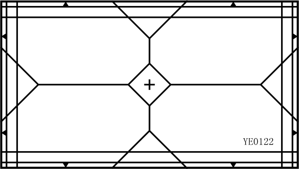 CCD定位測(cè)試圖卡