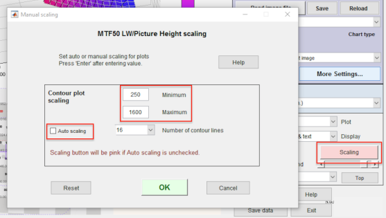 分析范圍設(shè)定