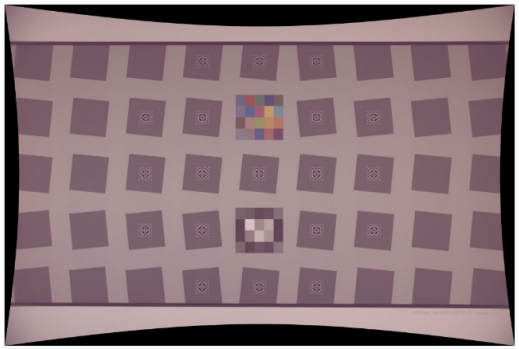 分辨率測試卡失真實(shí)例