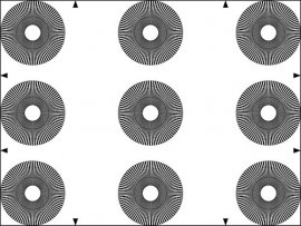 徑向分辨率測(cè)試圖卡TE94
