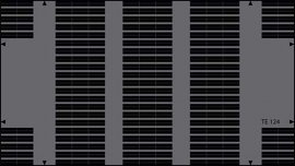 HDTV分辨率測(cè)試圖卡(100 - 600c/ph)