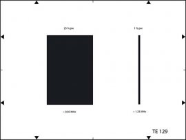 黑脈沖條測(cè)試圖卡