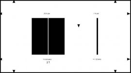 黑脈沖條測(cè)試圖卡(+2T 脈沖)