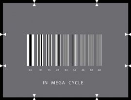 振幅頻率響應(yīng)測(cè)試圖卡(0.5, 1, 1.5, 2, 2.5 , 3 , 5, 6