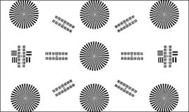 攝像機(jī)分辨率測(cè)試圖卡